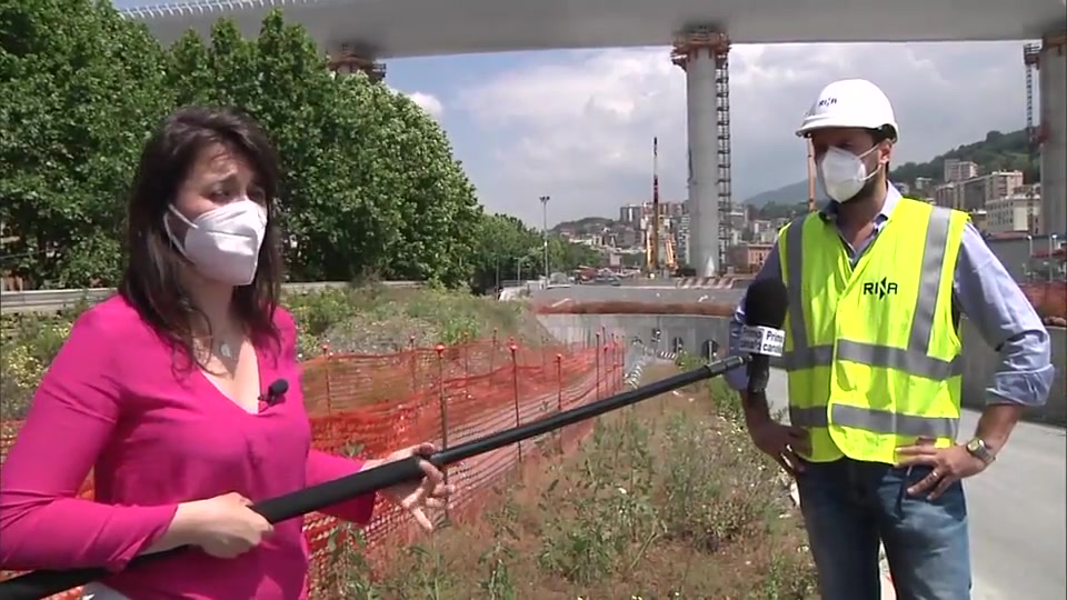 Ponte Per Genova, al via il getto della soletta sarà pronta in due settimane