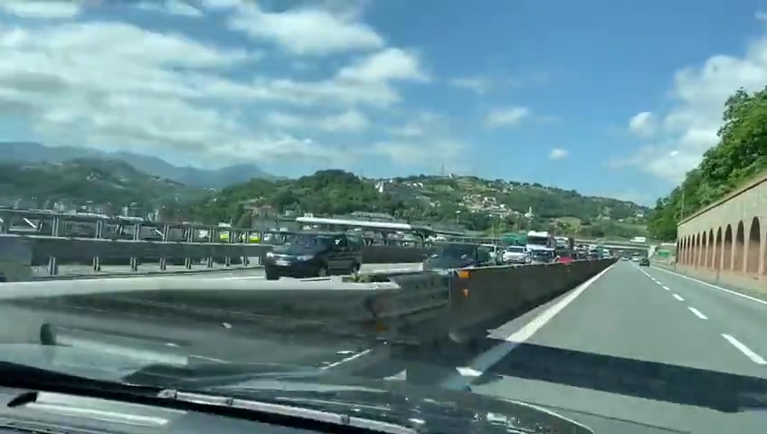 Autostrade caos, coda a Genova Bolzaneto verso la città  