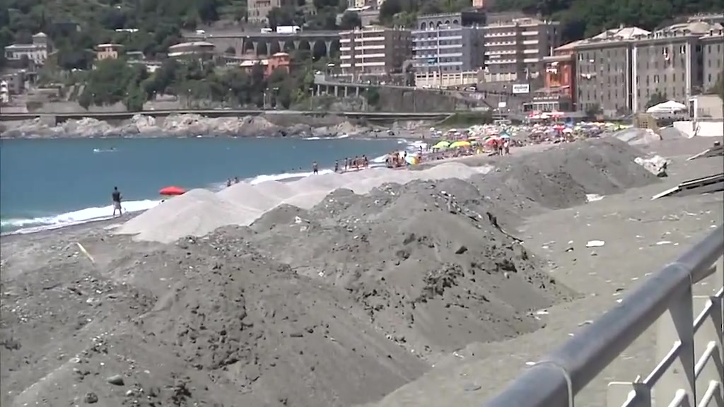 Genova, ripascimento spiaggia di Voltri: dal prossimo fine settimana dovrebbe essere pronta