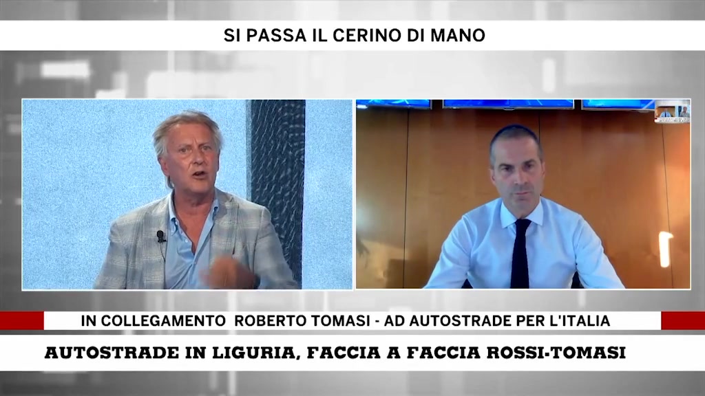 Faccia a faccia su Autostrade, Rossi: 