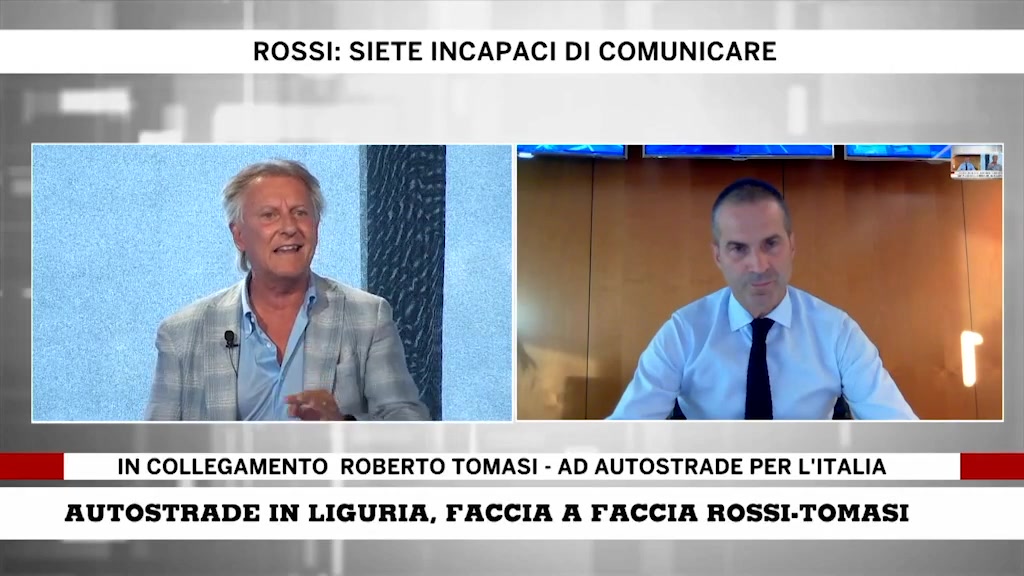 Faccia a faccia su Autostrade, Rossi: 