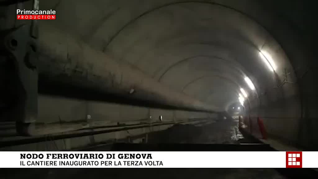 Nodo Ferroviario di Genova, il cantiere inaugurato per la terza volta