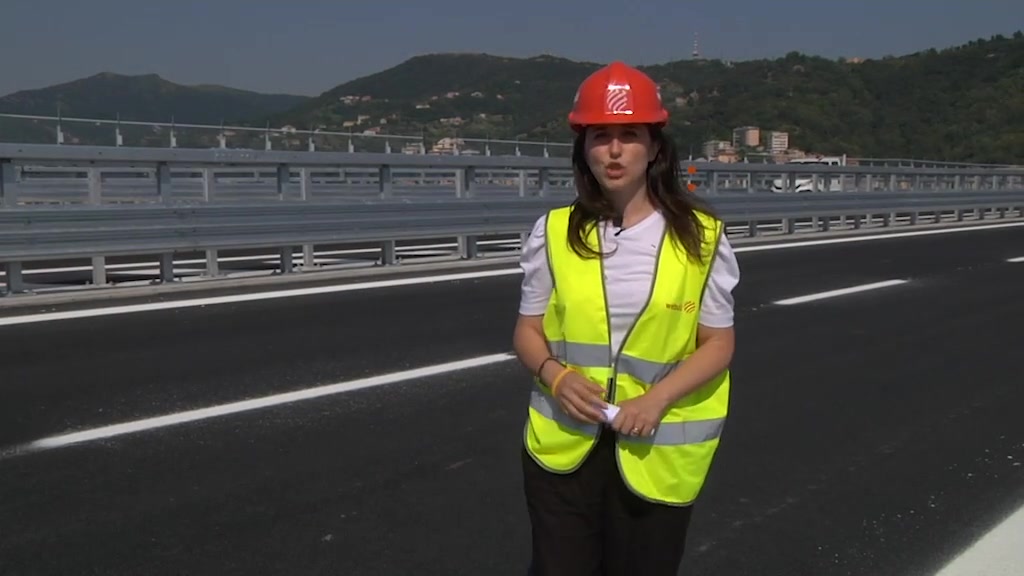 Primocanale sul nuovo Ponte San Giorgio, lavori praticamente finiti