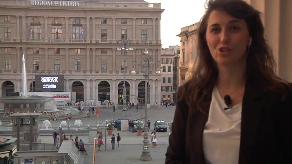 Concerto per Genova al Teatro Carlo Felice, il maxi schermo in piazza De Ferrari