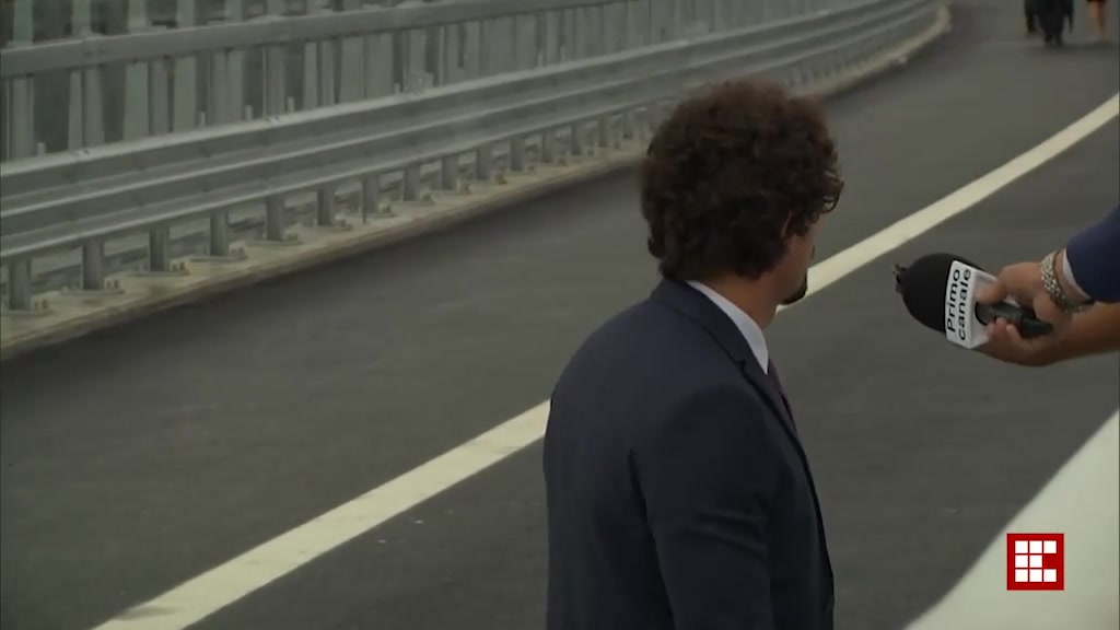 Inaugurazione ponte, l'ex ministro Toninelli: 