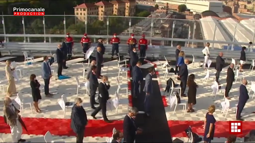 Inaugurazione ponte Genova San Giorgio, Bucci: 