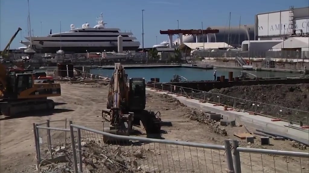 Waterfront Levante, l'opera di Piano prende forma: al via il riempimento del primo canale