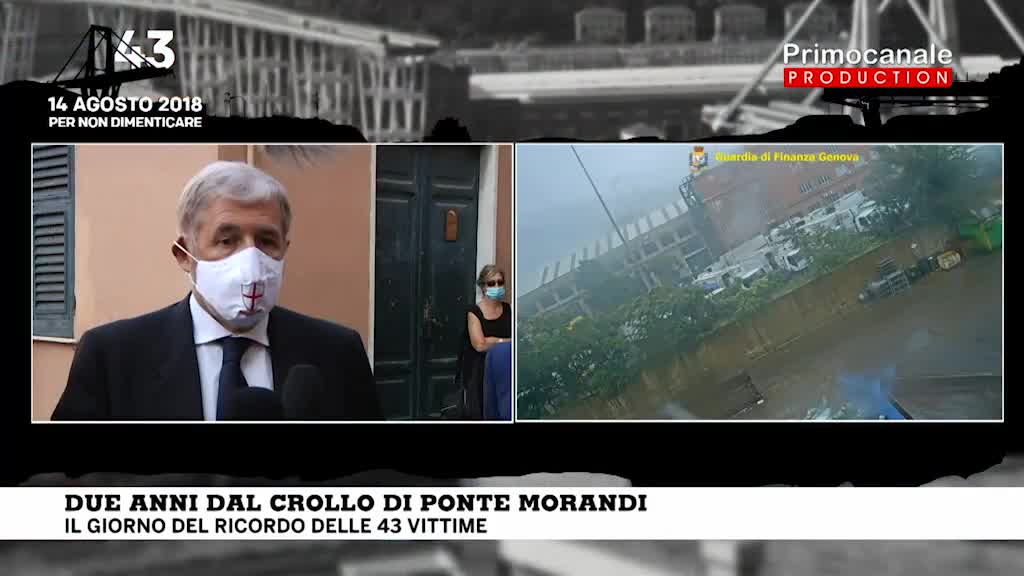 Due anni dal crollo di Ponte Morandi, il sindaco Bucci: 