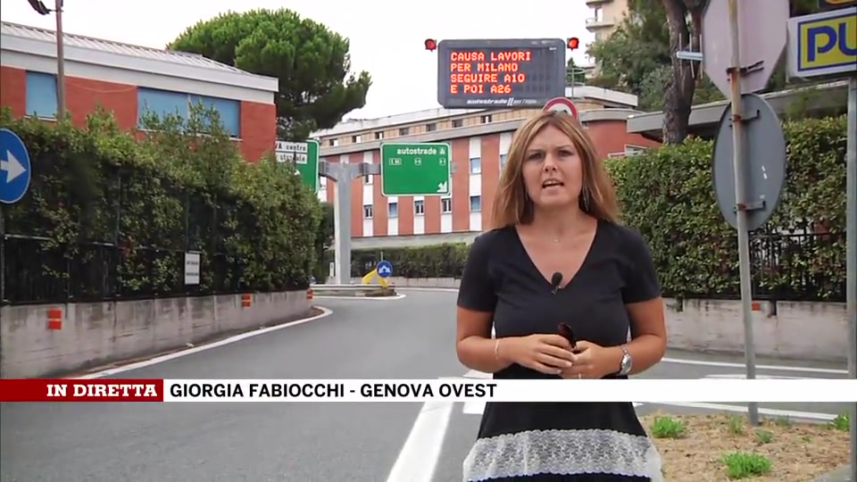 Autostrade liguri, code e rallentamenti da Genova Est verso la A7 a causa della chiusura della Monte Galletto