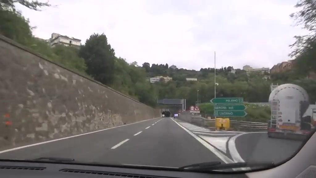 Autostrade liguri, riaperta la galleria Monte Galletto e traffico ritornato alla normalità 