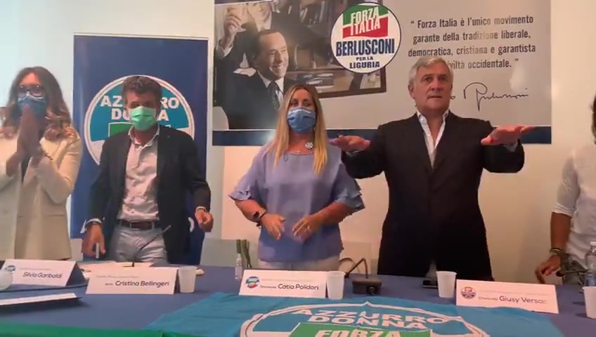 Regionali, l'intervento di Berlusconi al convegno di Forza Italia a Genova: 