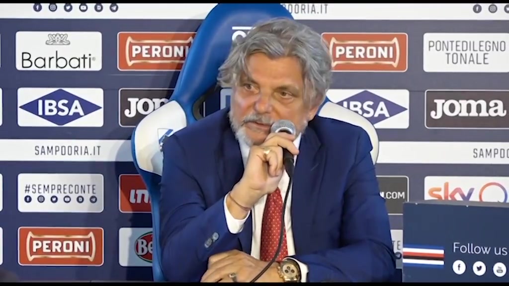 Alta tensione tra Ferrero e i tifosi della Sampdoria dopo il daspo a due ultrà