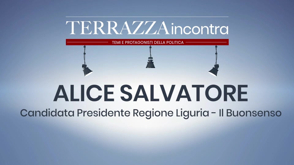 Regionali in Liguria, l'intervista alla candidata presidente Alice Salvatore (4)