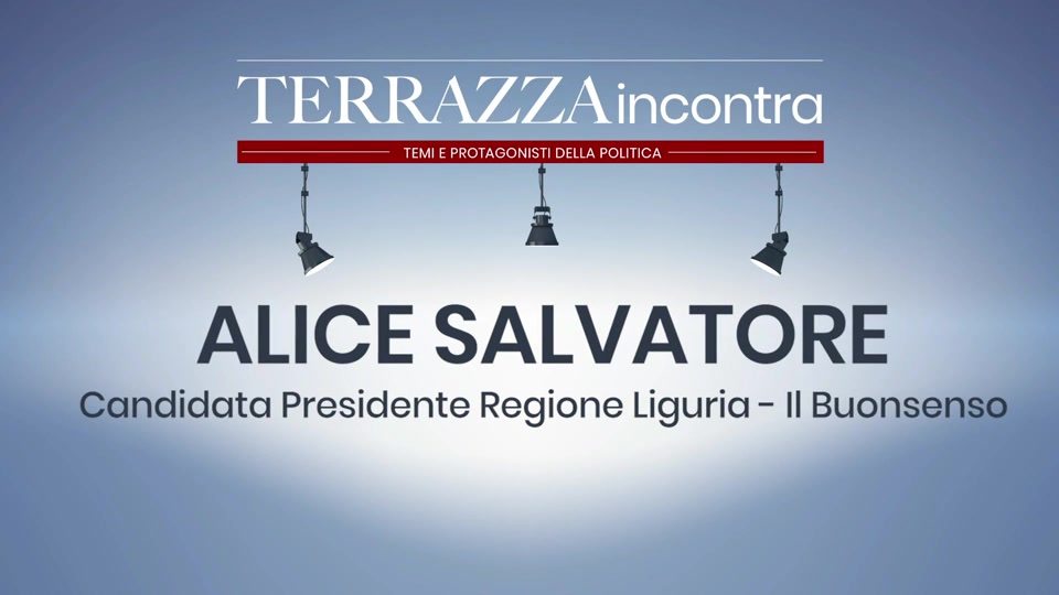 Regionali in Liguria, l'intervista alla candidata presidente Alice Salvatore (2)