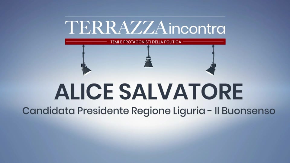 Regionali in Liguria, l'intervista alla candidata presidente Alice Salvatore (3)