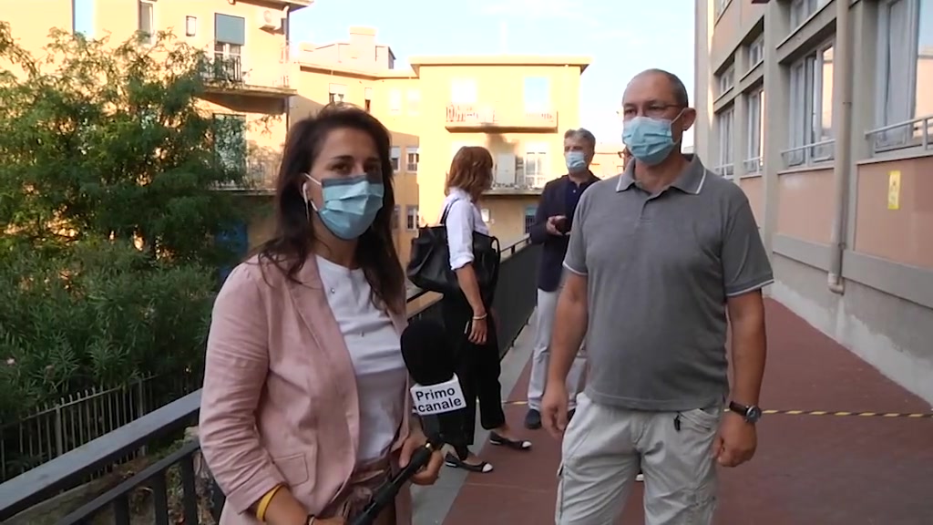 Scuola Perasso di Genova, Schiaffino (dir.lavori): 