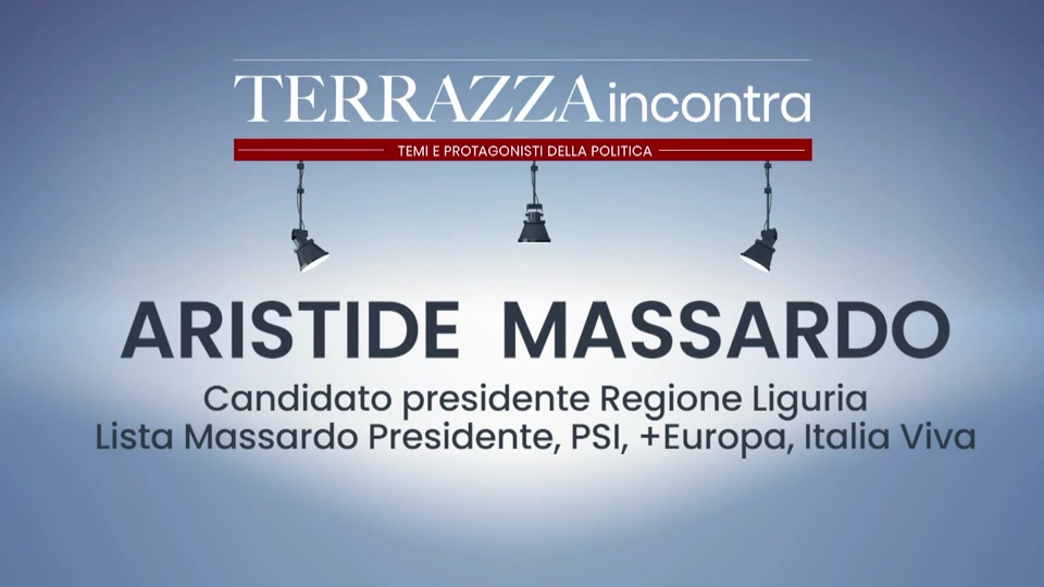 Regionali in Liguria, l'intervista al candidato presidente Aristide Massardo (4)