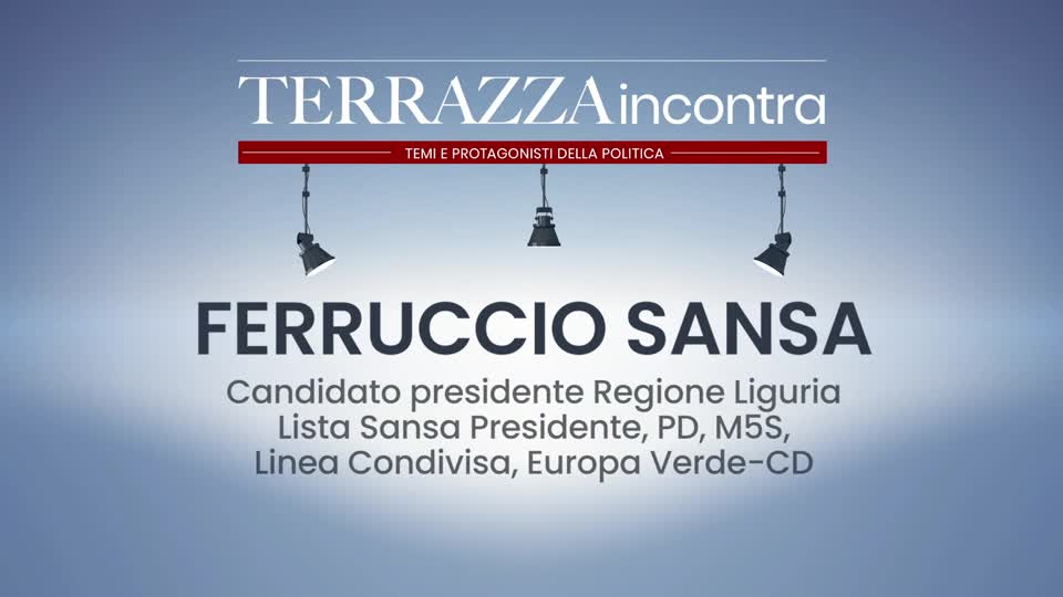 Regionali in Liguria, l'intervista al candidato presidente Ferruccio Sansa (1)