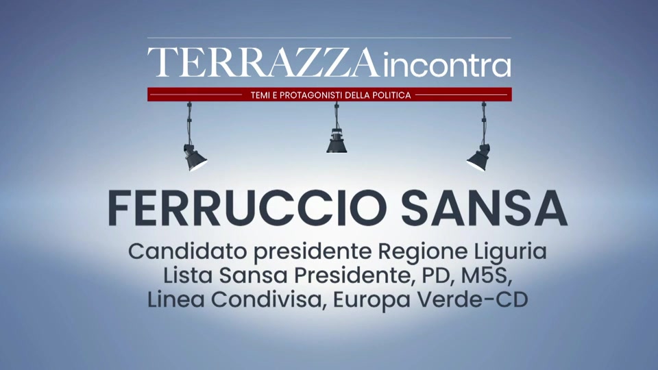 Regionali in Liguria, l'intervista al candidato presidente Ferruccio Sansa (3)