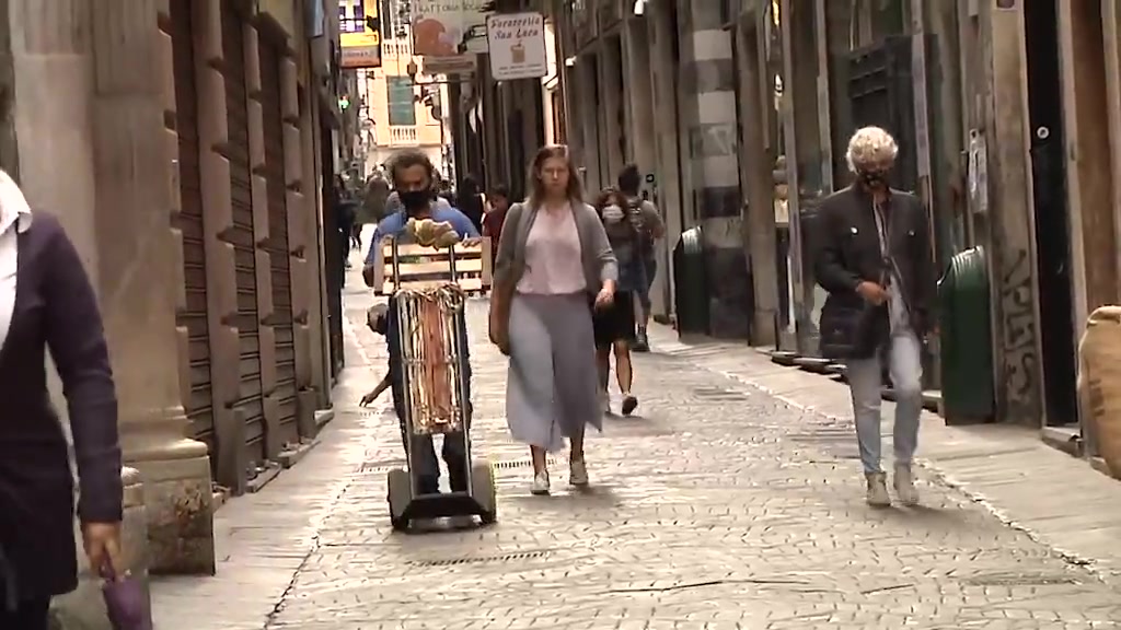 Genova, gli abitanti del centro storico: 