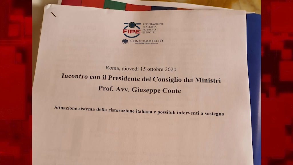 Covid, locali pubblici ed eventi. Conte incontra i rappresentanti delle categorie. Capurro: 