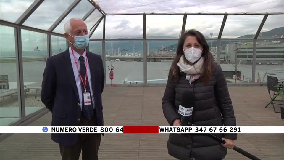 Aeroporto 'Colombo' Genova, al via i tamponi veloci per chi arriva dall'estero