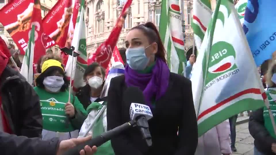 Imprese pulizie senza contratto nazionale da sette anni, corteo e presidio a Genova