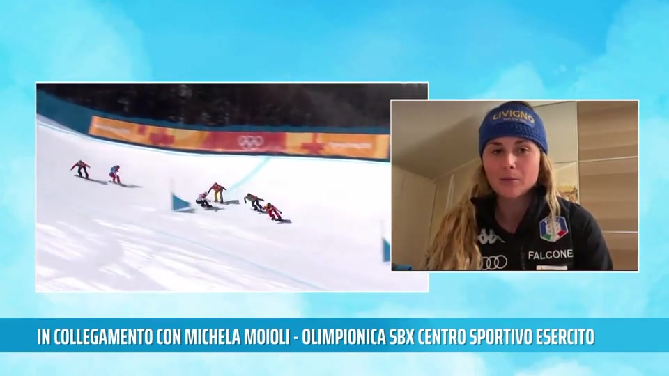 L'olimpionica di snowboard Michela Moioli: 