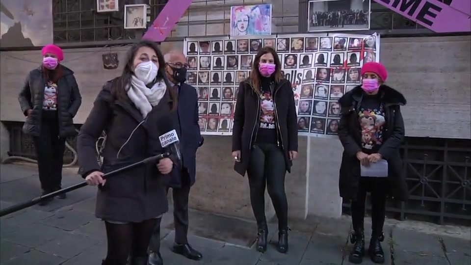 Violenza donne, da lunedì attivo lo sportello dell'associazione 'Wall of dolls'