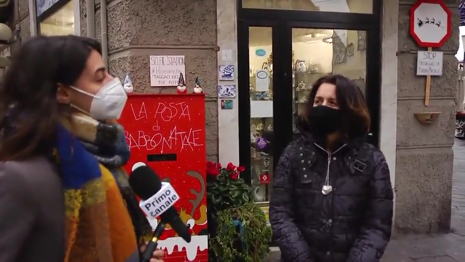 Natale, a Savona Babbo Natale passa da via Luigi Corsi 