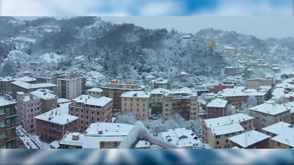 La neve in Liguria, le immagini più belle inviate dai telespettatori di Primocanale