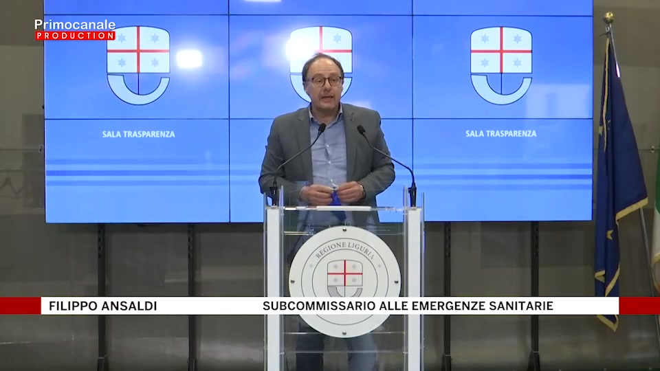 Rivoluzione della sanità in Liguria, l'intervento di Ansaldi (sub commissario Alisa alle emergenze sanitarie)