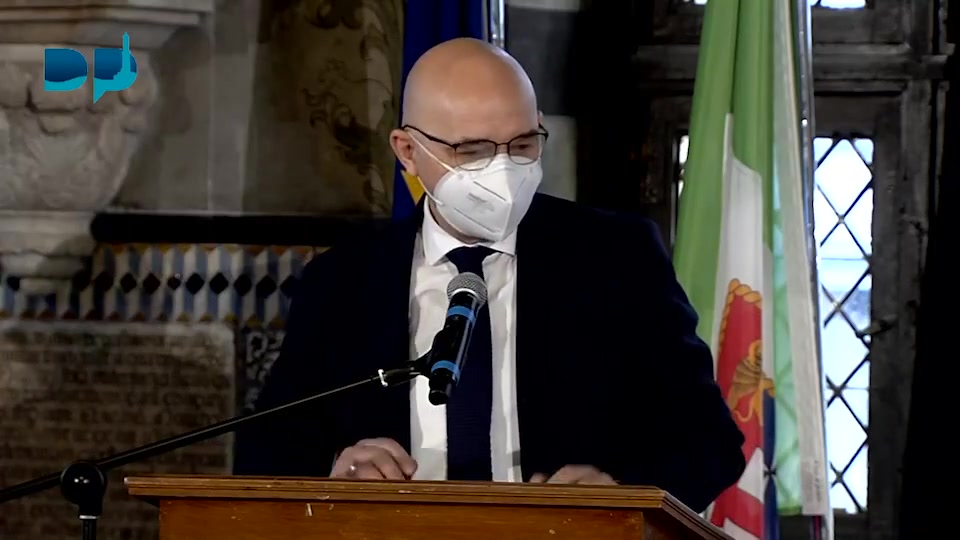 Diga foranea di Genova, conf. stampa dibattito pubblico - Andrea Pillon