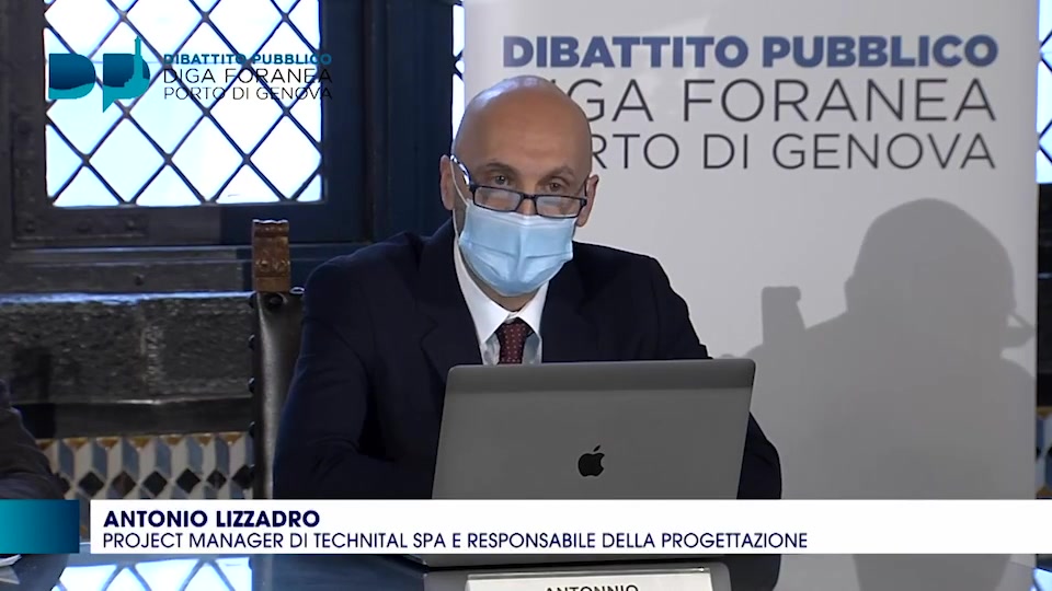 Diga foranea di Genova, dibattito pubblico - incontro informativo presentazione generale dell'opera - Antonio Lizzadro