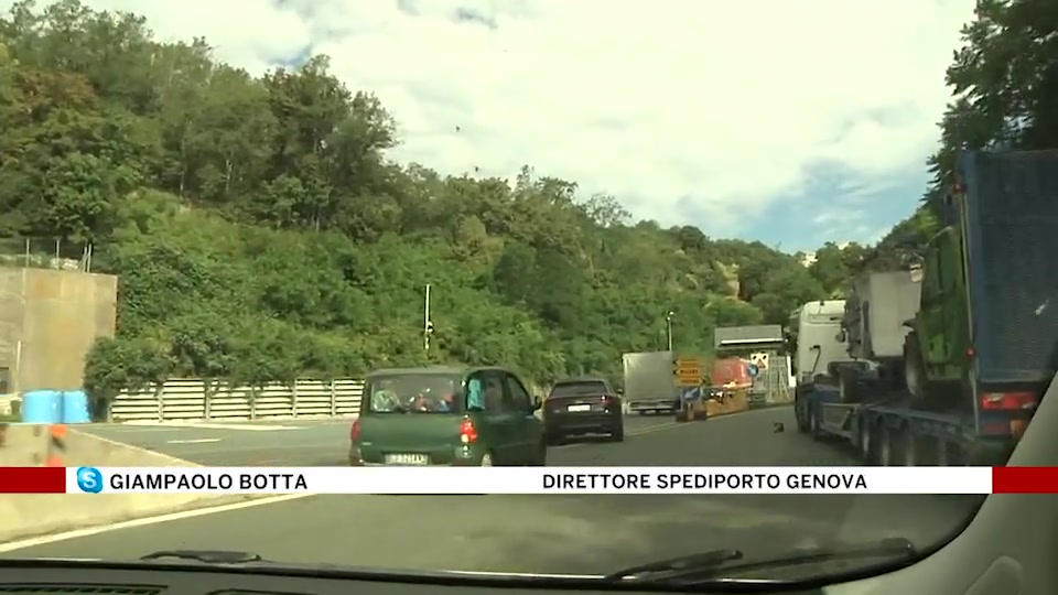 Autostrade e cantieri, Botta Spediporto: 