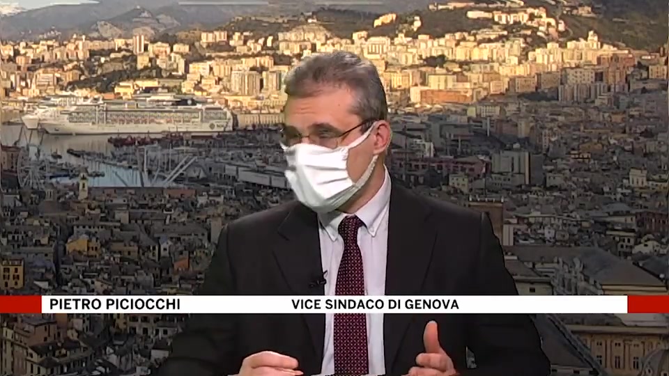 Il vice sindaco di Genova, Piciocchi: 