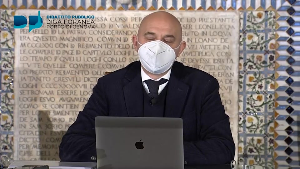 Diga foranea di Genova, dibattito pubblico - approfondimento sullo sviluppo economico - introduzione Andrea Pillon