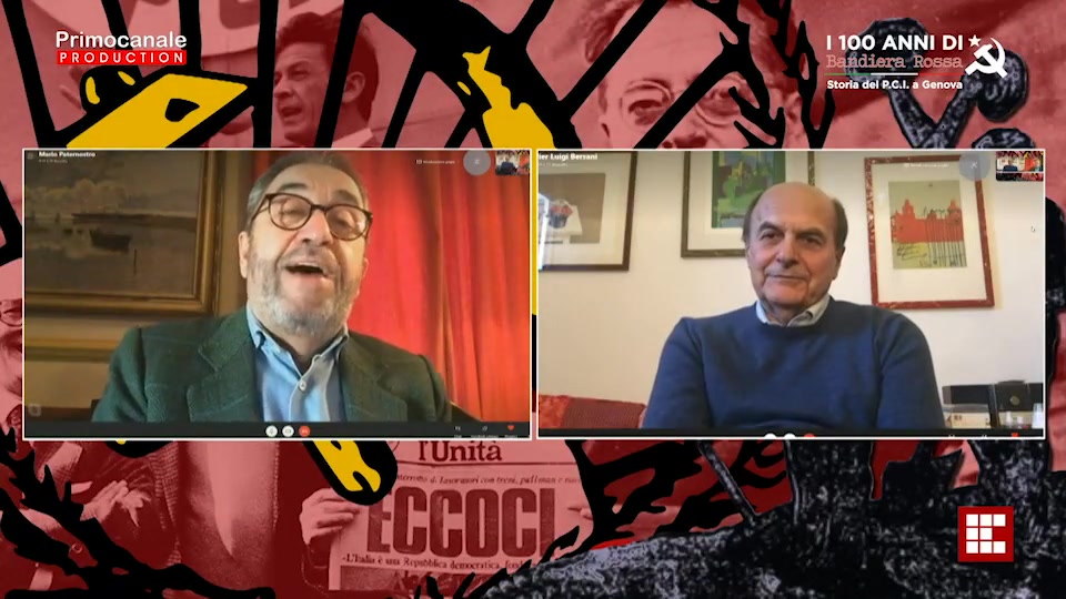 100 anni del P.C.I. - intervista a Pierluigi Bersani