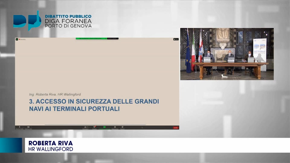 Diga foranea di Genova, dibattito pubblico - approfondimento sulle alternative progettuali - Roberta Riva