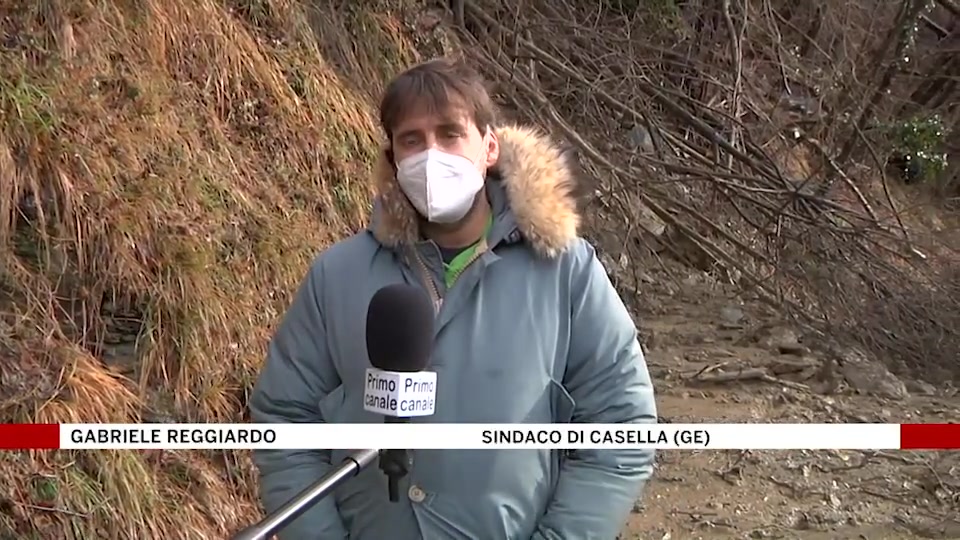 Frana Casella, il sindaco Reggiardo: 