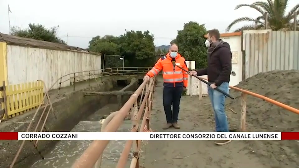 Piena del Magra, il racconto della notte di allerta degli operatori del Canale Lunense