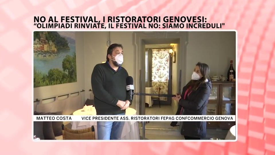 No al Festival, ristoratori genovesi: 