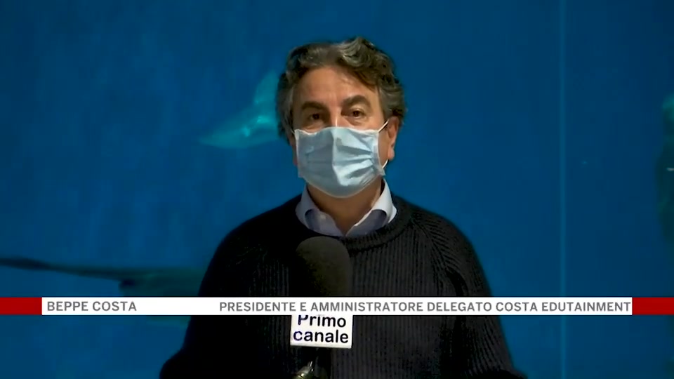 L'Acquario riapre il 15 febbraio, Costa: 