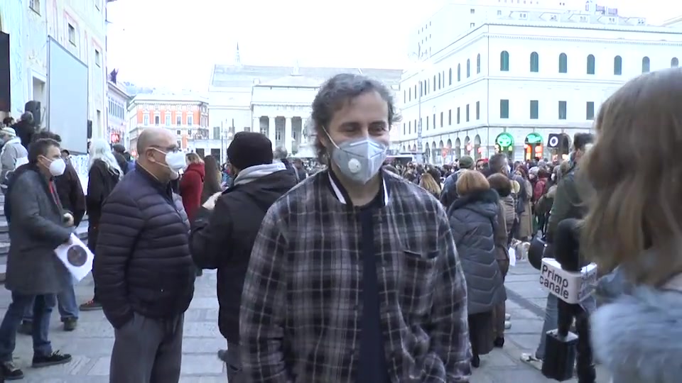 Il mondo dello spettacolo in protesta, Pippo Lamberti: 