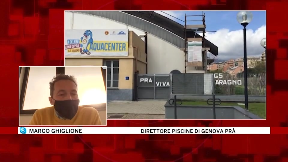 Marco Ghiglione, piscine di Genova Prà: 