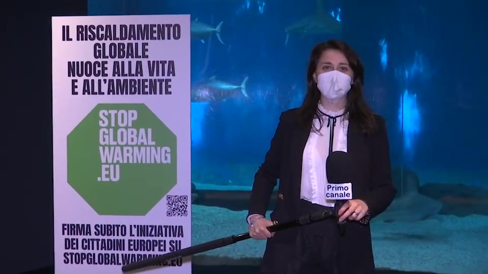 Acquario di Genova contro riscaldamento globale: 