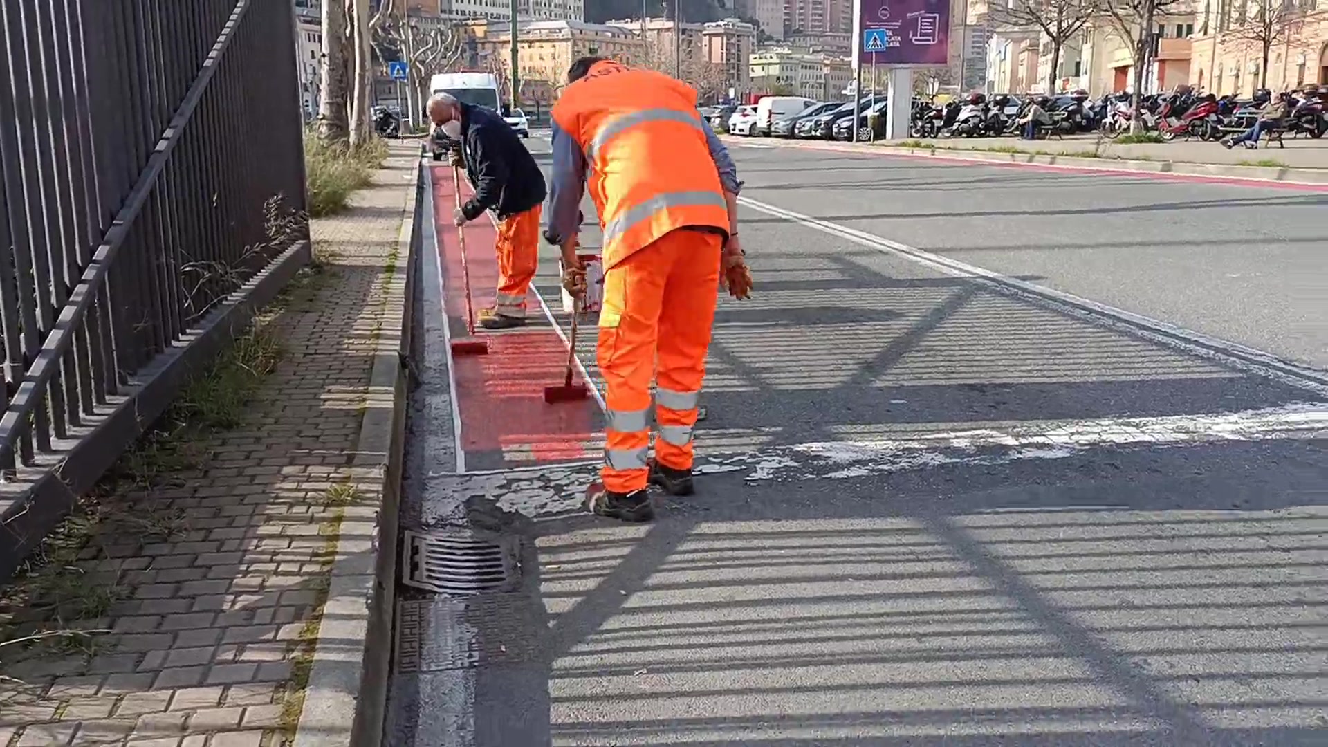 Genova, prosegue inesorabile la marcia delle piste ciclabili in Valbisagno