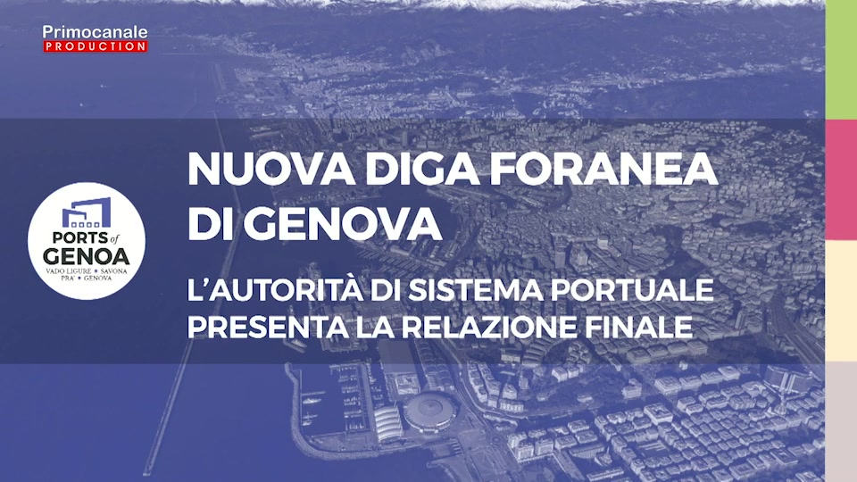 Nuova diga di Genova, le conclusioni del dibattito pubblico: il convegno a Primocanale