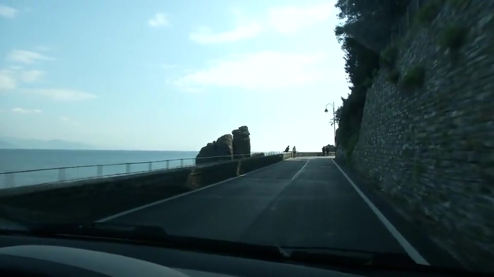 Passerella distrutta tra Santa Margherita e Portofino: il viaggio in auto