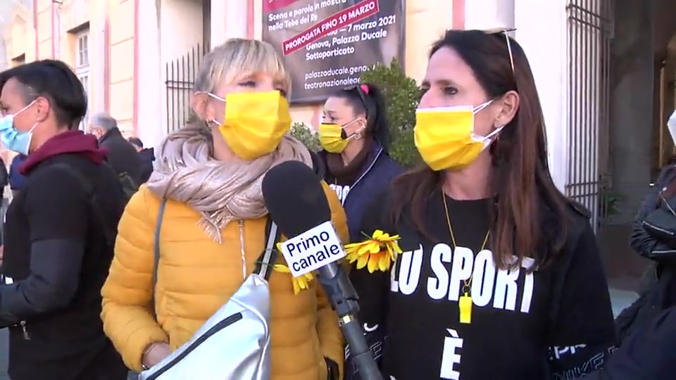 Genova, le lacrime dell'istruttrice di fitness senza lavoro: 